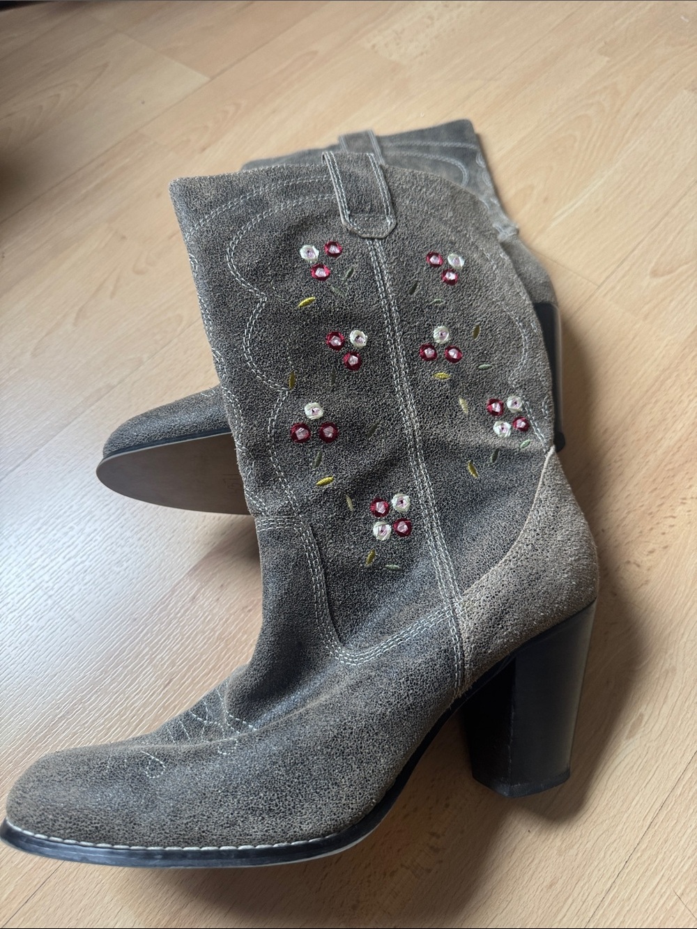 Seychelles Floral Western Boots size 10